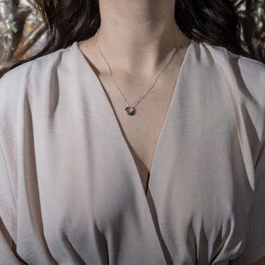 Skinny Luck Silver Necklace