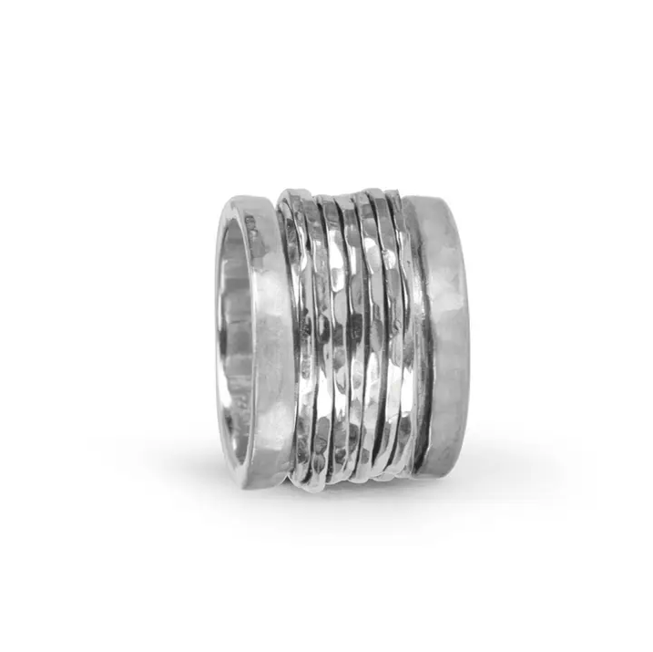Sterling Silver Spinner Ring