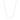 Rhodium Plated Sterling Silver Diamond Cut Chain