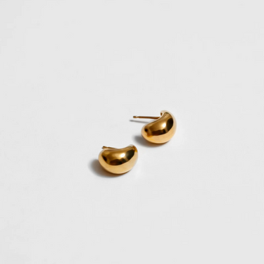 Small Remy Hoops in Gold