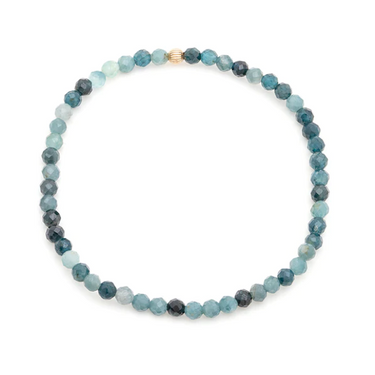 Social Mini Bracelet - Blue Tourmaline