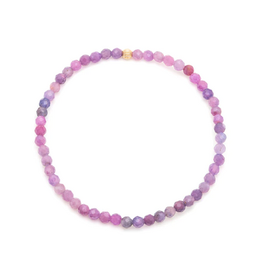 Social Mini Bracelet - Purple Sapphire | Magpie Jewellery