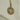 10k Yellow Gold hand carved pendant featuring a crescent moon and the first star in the night sky. 