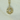 10k Yellow Gold Pendant, in the shape of a sun with a diamond sat in the center. 