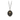 Sterling Silver talisman necklace depicting a sunflower With the flower being made from gold