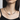 17" Silver plated brass cable chain necklace with organic links | on model