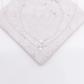 Sterling Silver Necklace with a tiny maple leaf pendant