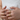 14k Yellow Gold Trough Ring | On model
