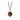 Bronze Wave Talisman Necklace 