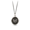Two Birds encircling a ring and Heart