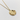 Gold Plated Silver Necklace with a Pendant engraved with a woman swimming in teh water, with floral accents