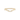 18k Yellow Gold Slender V Ring with Petite Diamonds Studded Throughout
