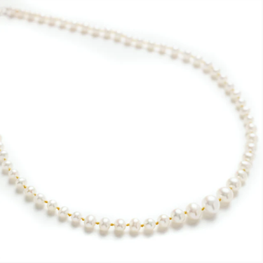Coloured Strand Pearl Necklace