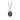 A Sterling Silver talisman necklace with a gold Plated heart lock, above a silver key surrounded by the words "You Hold the Key" on a banner