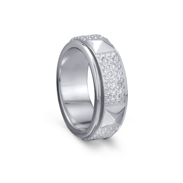 Sterling Silver Spinner Ring