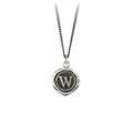 Initial W Talisman Necklace | Magpie Jewellery