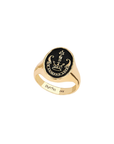 Inspiration 14K Gold Signet Ring | Magpie Jewellery