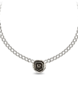 New Beginnings Double Curb Link Talisman Choker | Magpie Jewellery