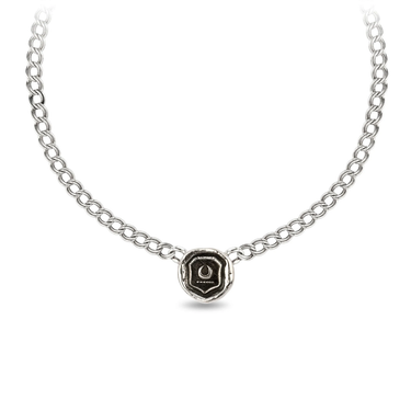 New Beginnings Double Curb Link Talisman Choker | Magpie Jewellery