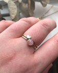 Sweet Heart Stacking Ring - Mixed Metals | Magpie Jewellery