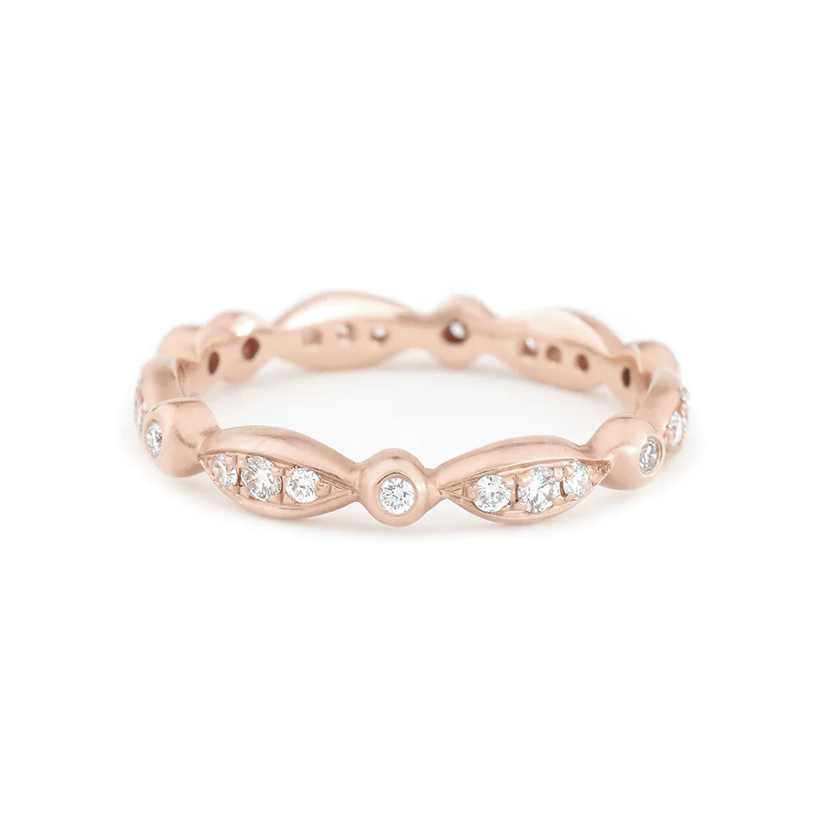 Marquise Diamond Pave Band | Magpie Jewellery