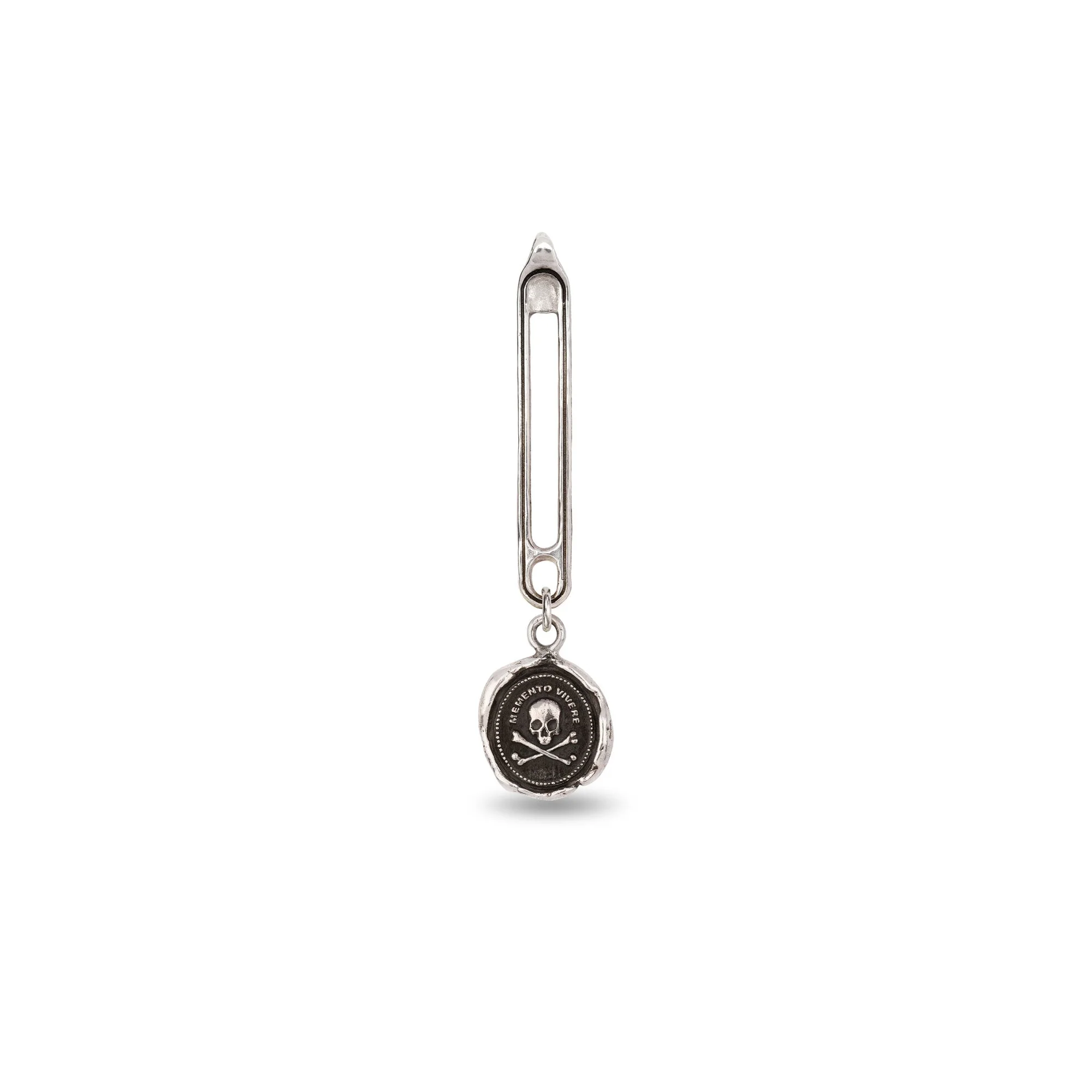 Remember To Live Hard Link Drop Talisman | Magpie Jewellery