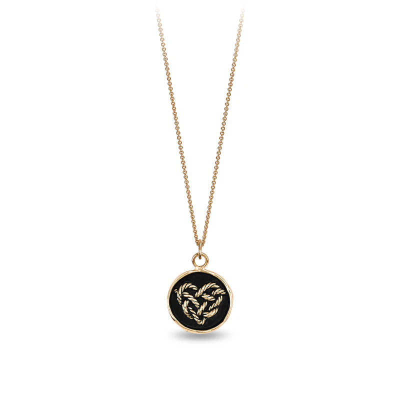 Love Knot 14K Gold Talisman | Magpie Jewellery