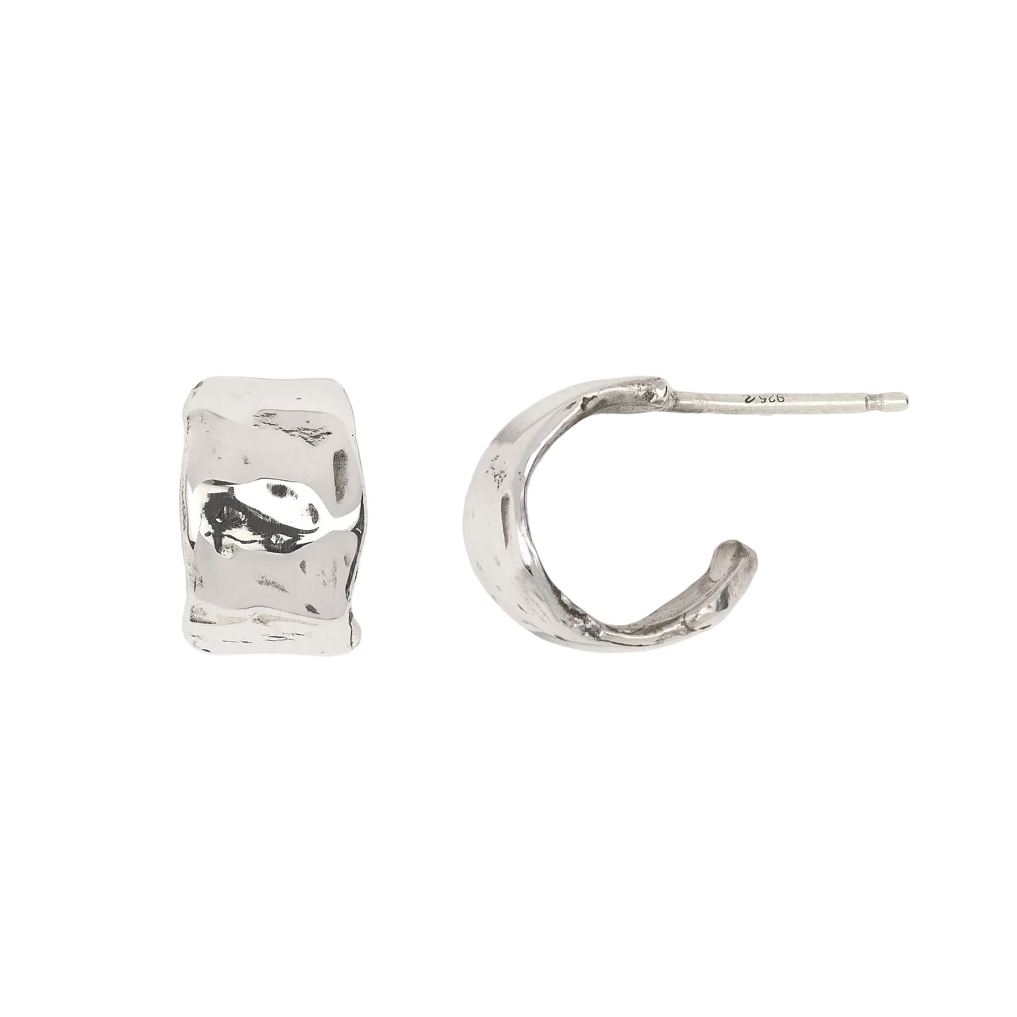 Solid Huggie Earring | Magpie Jewellery