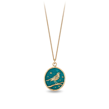 Nightingale 14K Gold Talisman - True Colors | Magpie Jewellery