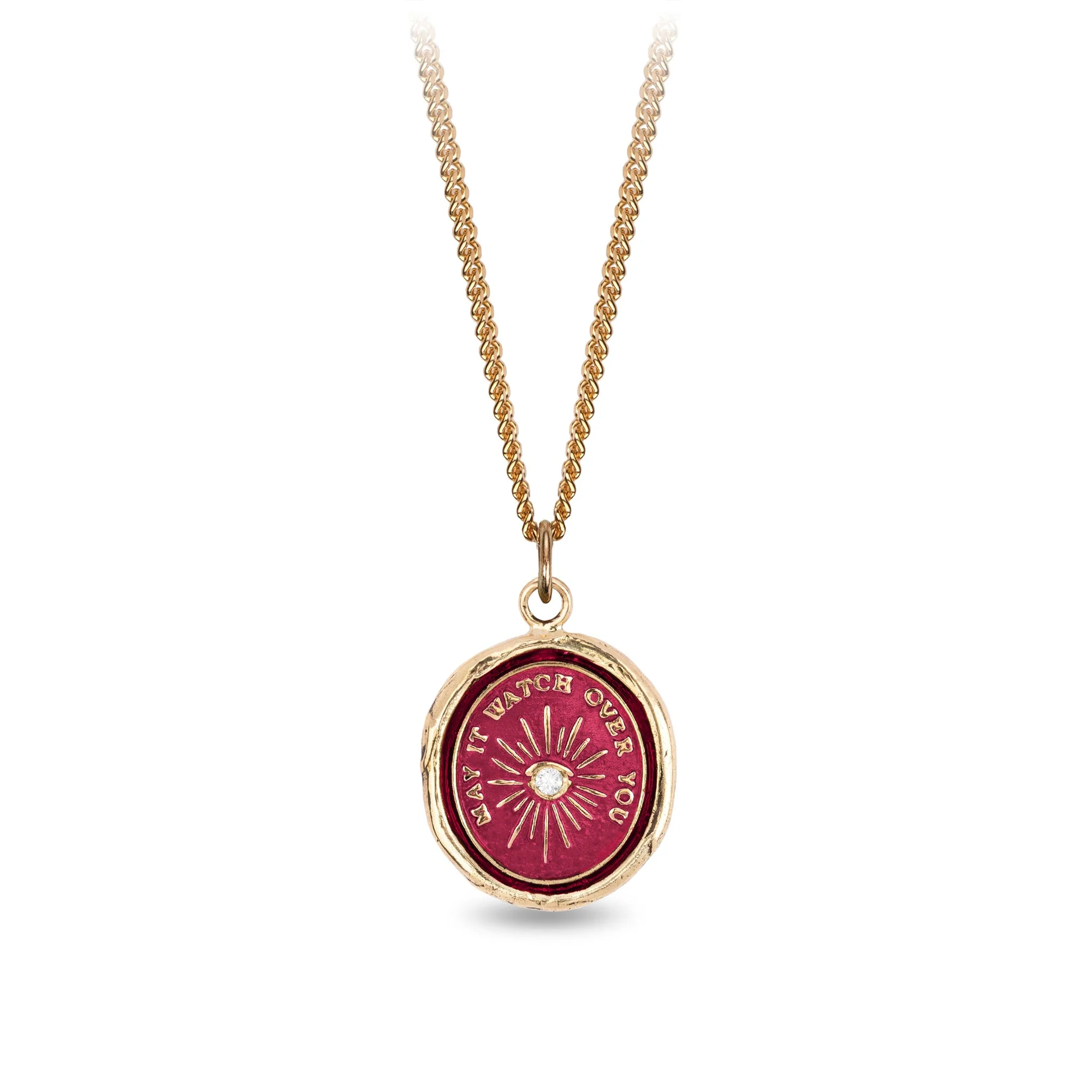 Higher Power 14K Gold Diamond Set Signature Talisman - True Colors | Magpie Jewellery