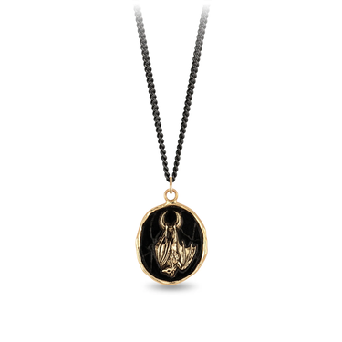 Embrace Your Dark Side 14K Gold Talisman | Magpie Jewellery