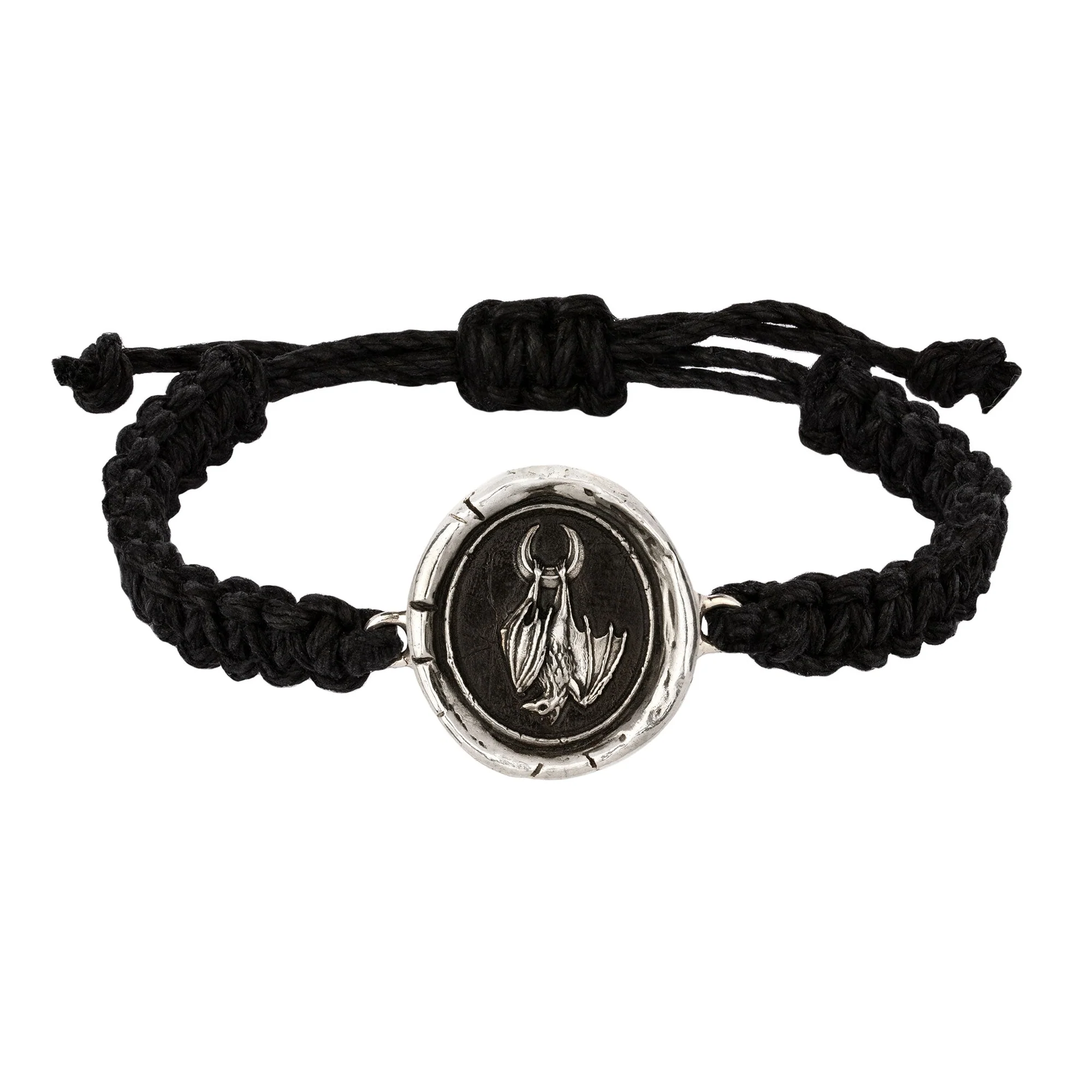 Embrace Your Dark Side Wide Braided Bracelet | Magpie Jewellery