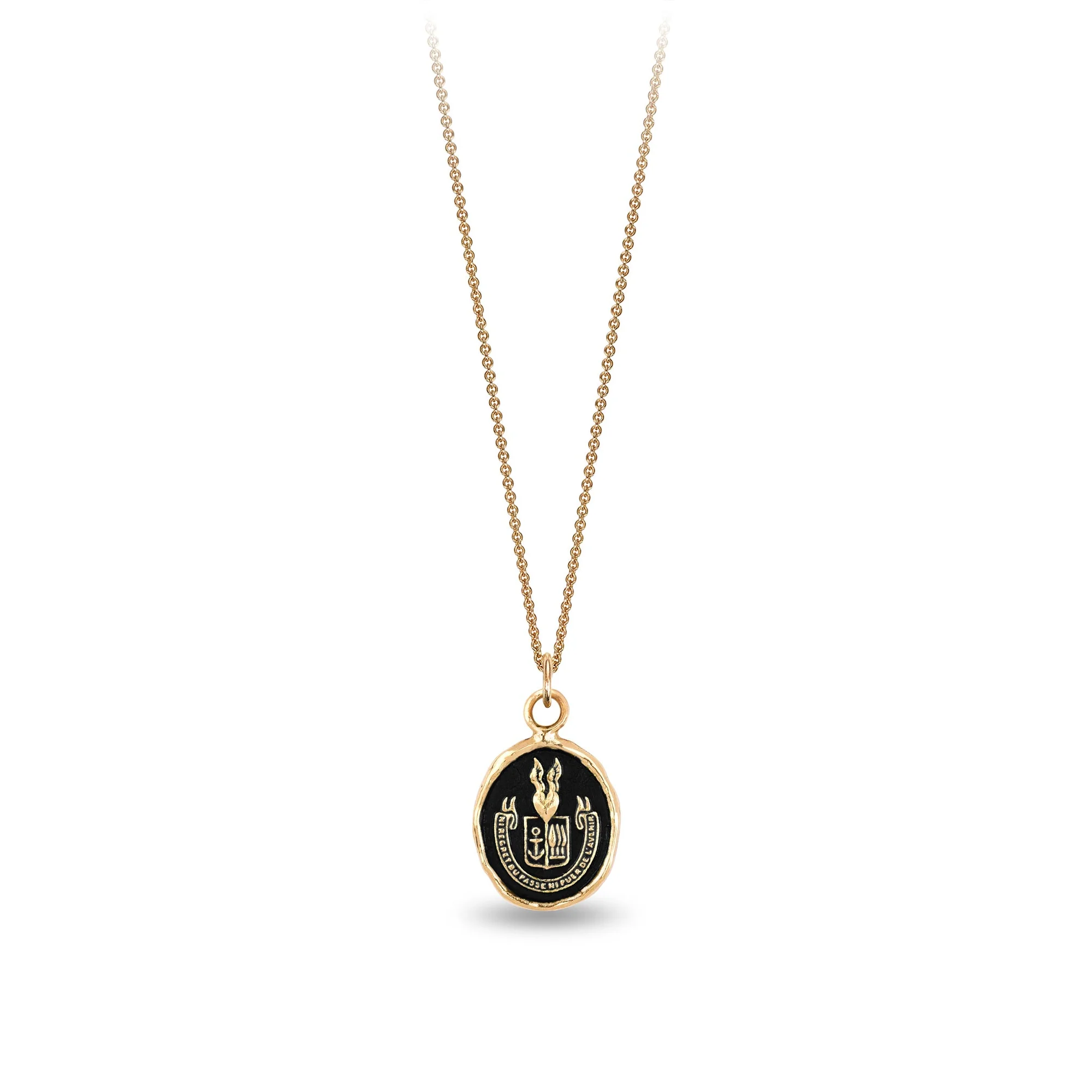 Be Here Now 14K Gold Talisman | Magpie Jewellery