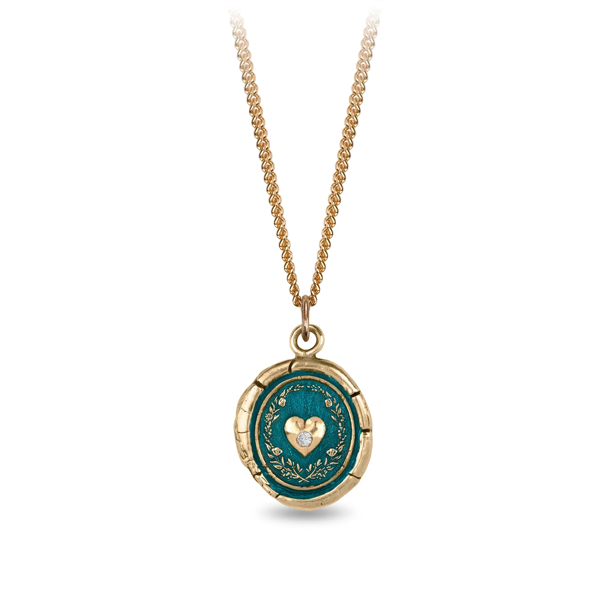 Self-Love 14K Gold Diamond Set Signature Talisman - True Colors | Magpie Jewellery