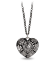 Daisy Large Puffed Hearts Talisman | Magpie Jewellery