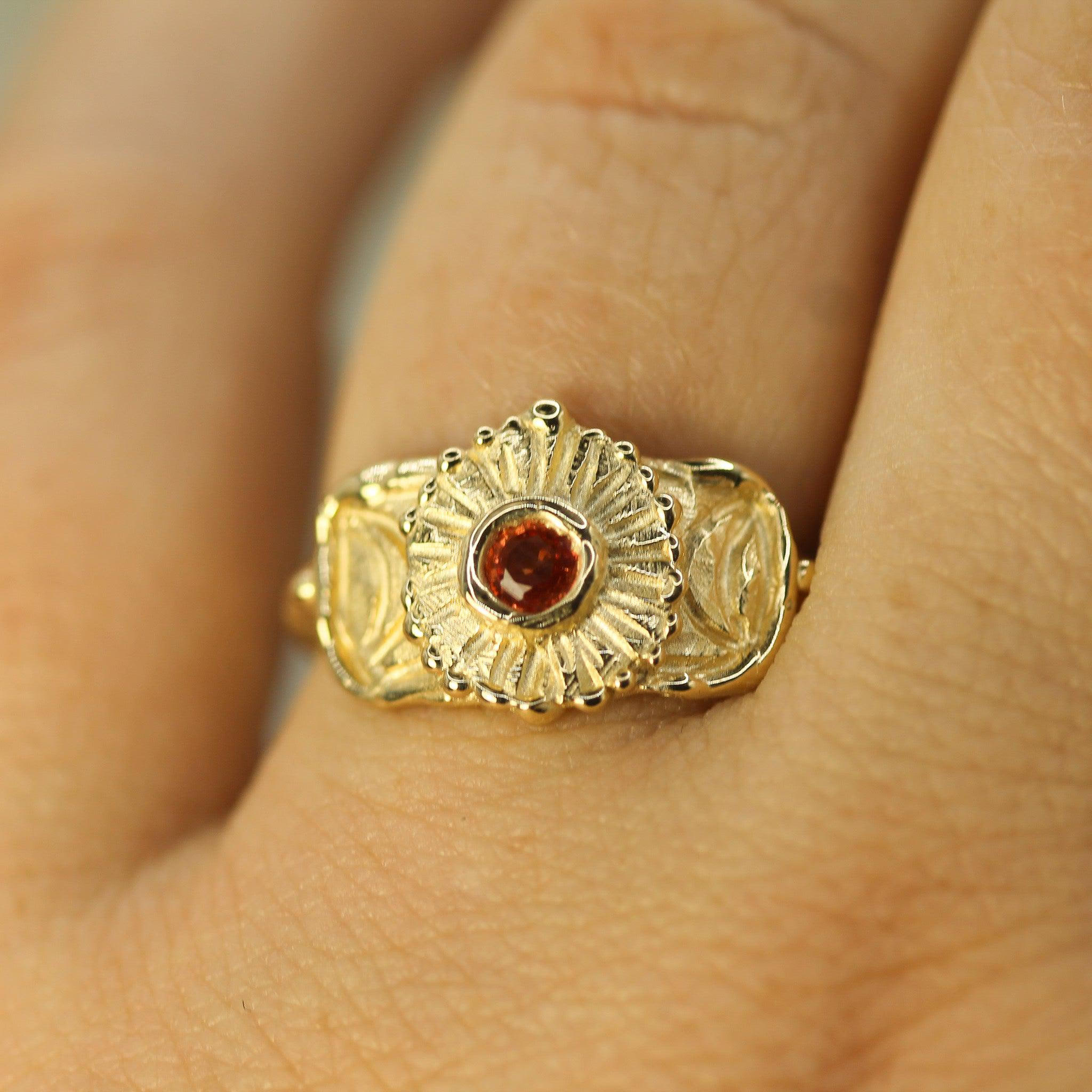 Solaris Ruby Ring | Magpie Jewellery