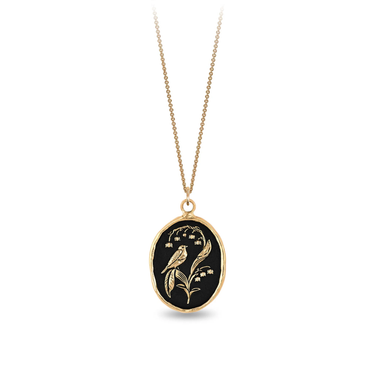 Return to Happiness 14K Gold Talisman | Magpie Jewellery