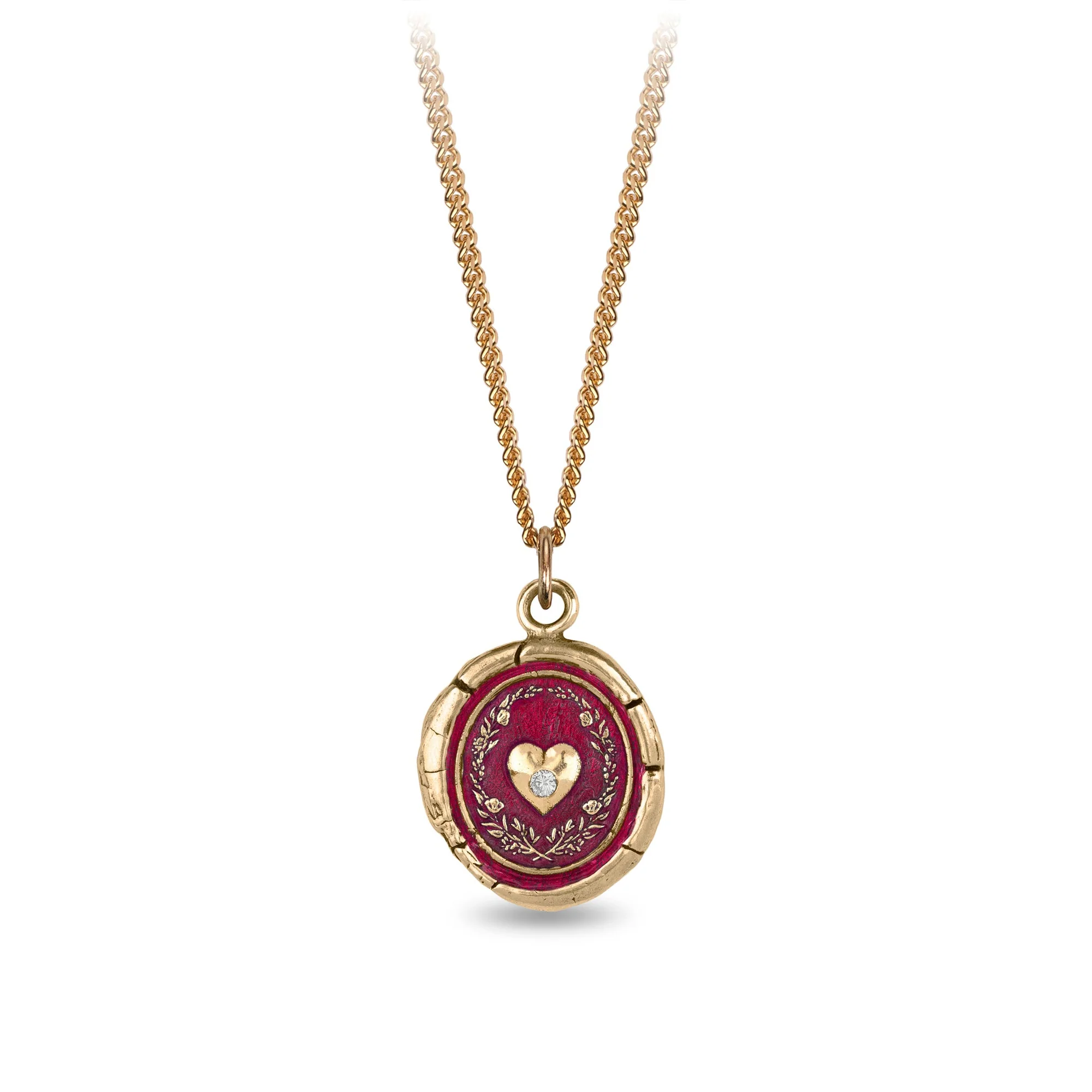 Self-Love 14K Gold Diamond Set Signature Talisman - True Colors | Magpie Jewellery