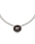 Mother Bear Double Curb Link Talisman Choker | Magpie Jewellery