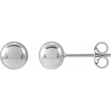 Silver Ball Studs