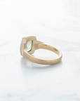 No.07 'Archive' 2.39ct Tourmaline Signet Ring | Magpie Jewellery