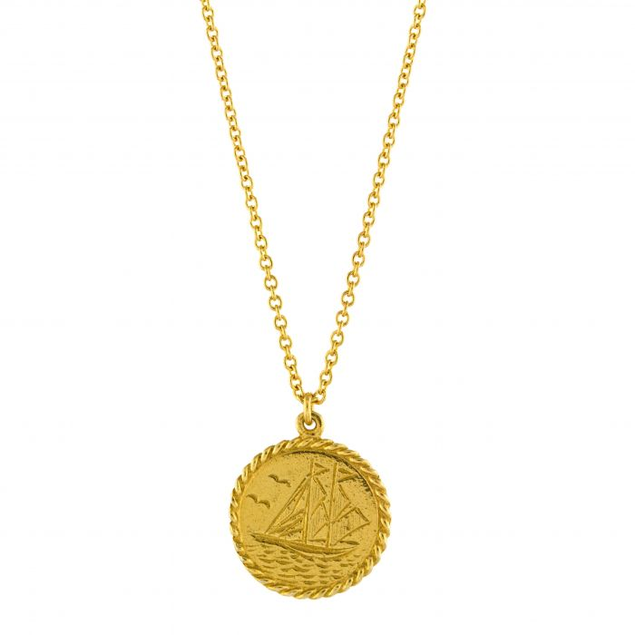 Nautical Antique Coin Necklace | Magpie Jewellery