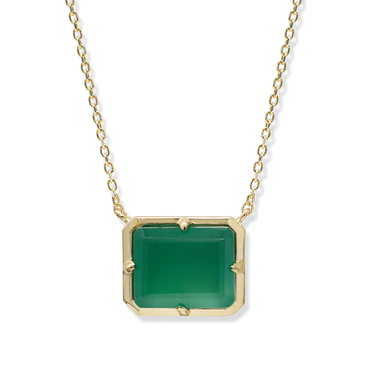 Cléo Daniela Emerald Cut Necklace