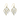 Weeping Willow Earrings - Hoop Wire