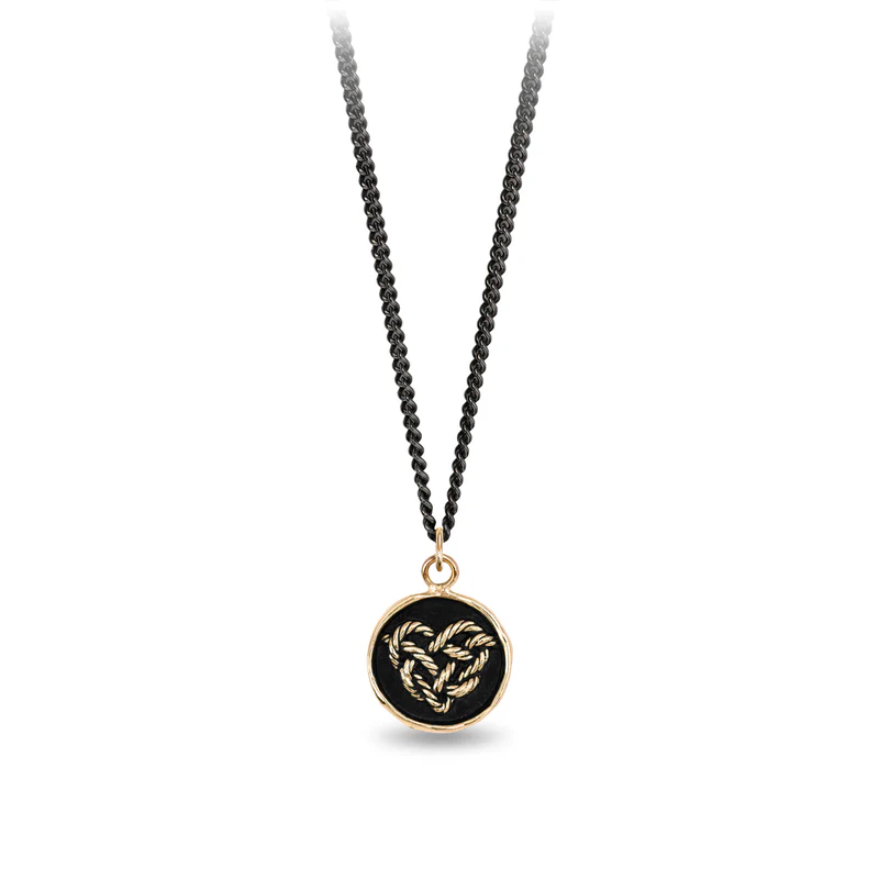 Love Knot 14K Gold Talisman | Magpie Jewellery