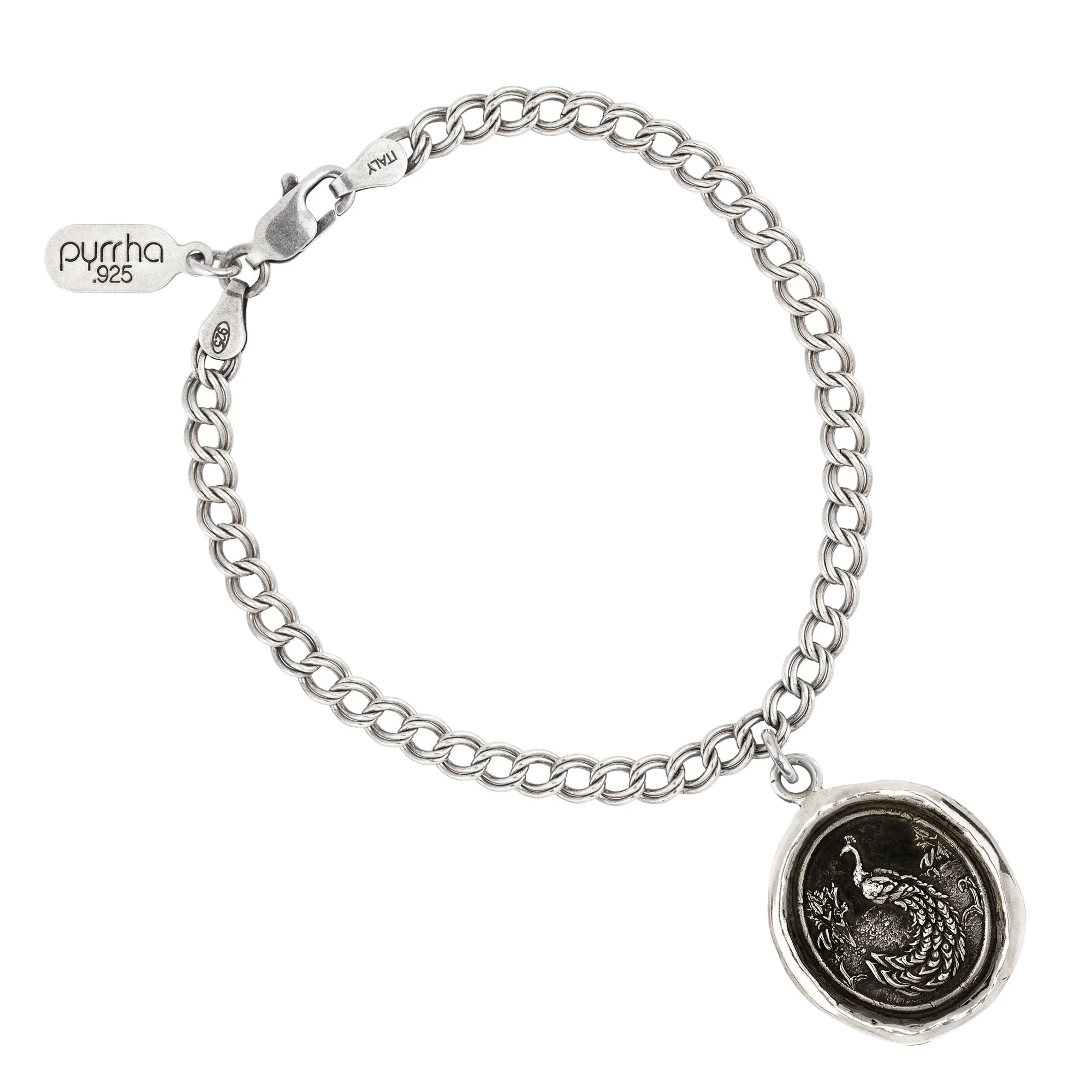 Peacock Talisman Chain Bracelet | Magpie Jewellery
