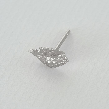 Mint Leaf Single Stud Earring | Magpie Jewellery