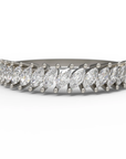 14k Fairmined Gold Evelyn Lab-Grown Diamond Band| Magpie Jewellery