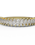 14k Fairmined Gold Evelyn Lab-Grown Diamond Band| Magpie Jewellery