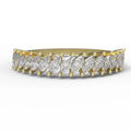 14k Fairmined Gold Evelyn Lab-Grown Diamond Band| Magpie Jewellery